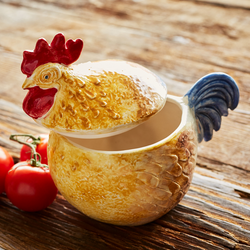Jacques P&#233;pin Collection Figural Chicken Covered Bowl