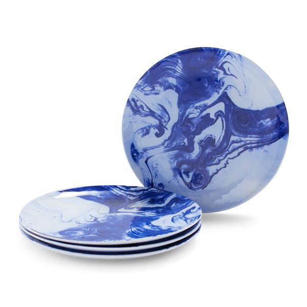 Oceana Appetizer Plates, Set of 4