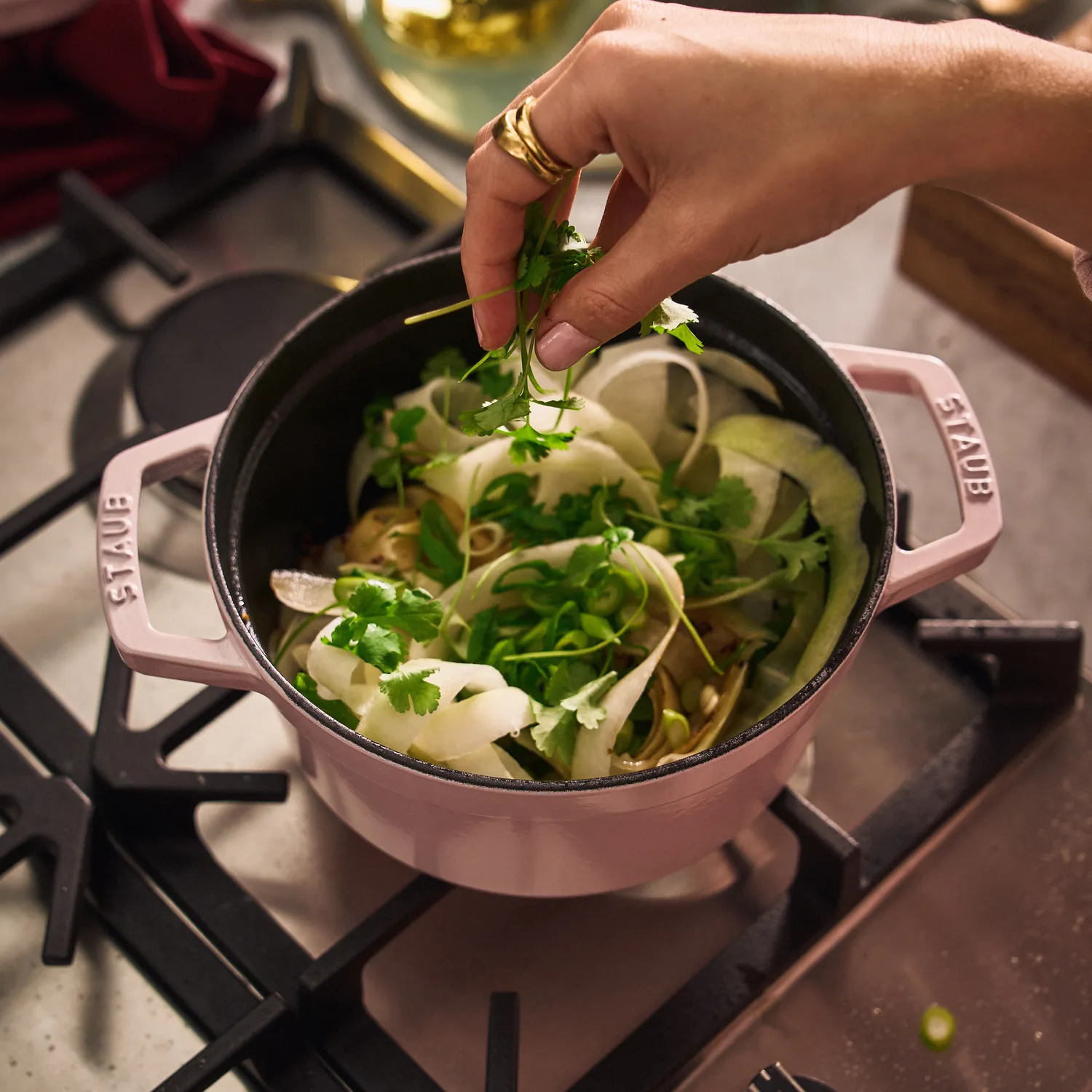 Staub Round Dutch Oven, 5.5 qt.