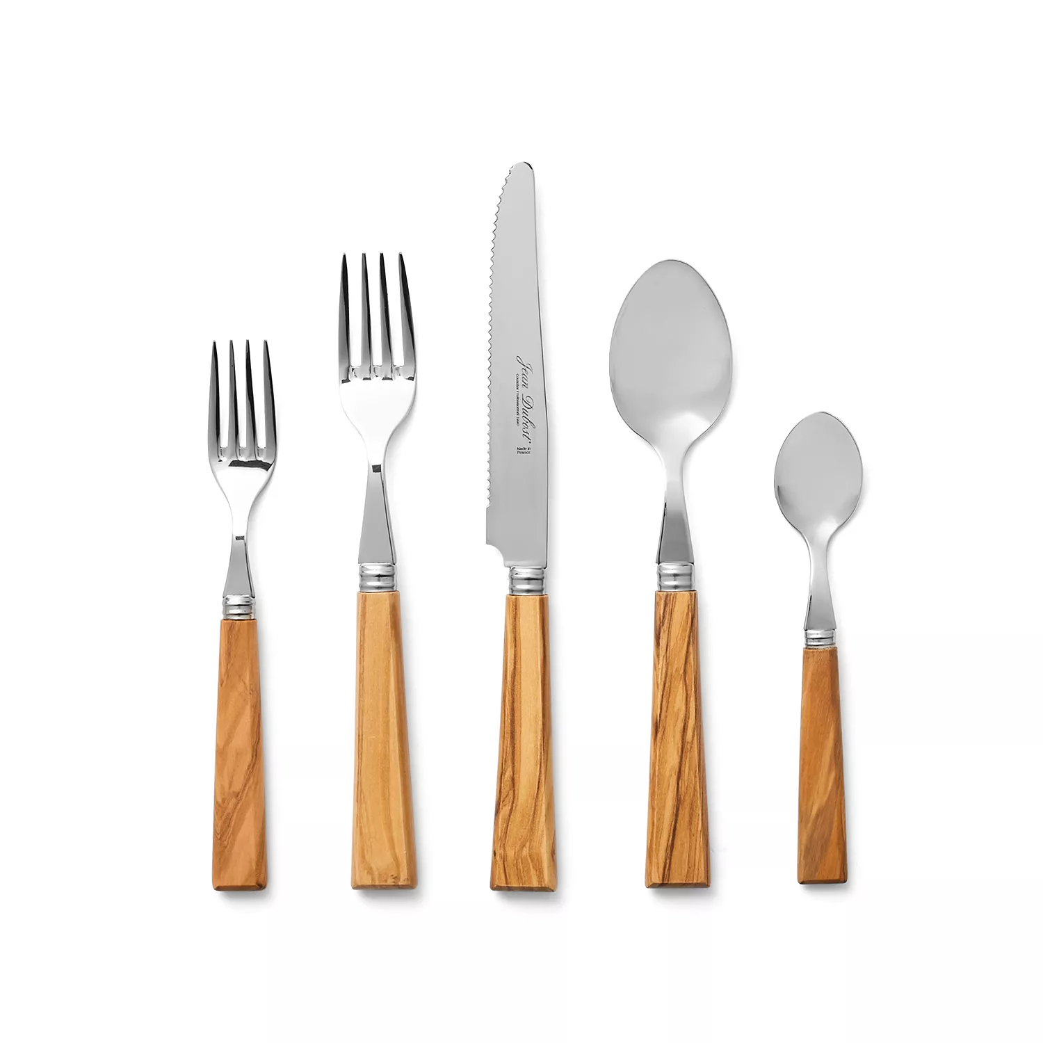 Dubost Olivewood Flatware