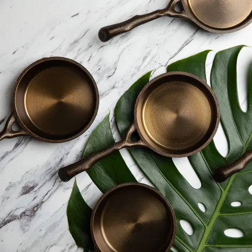 Nest Polished Cast Iron Egg Pan, 4.5"