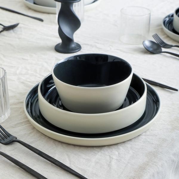 Stone Lain Elica Stoneware 12-Piece Dinnerware Set - thumbnail 2