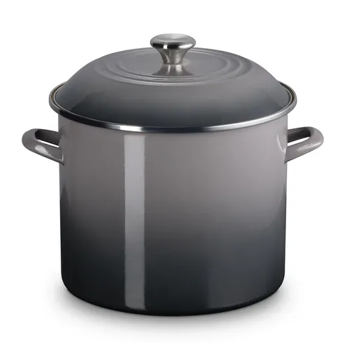 Le Creuset Enameled Steel Stockpot with Stainless Steel Knob, 16 qt.