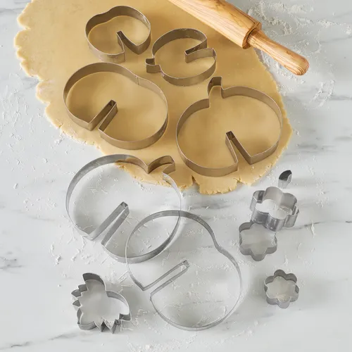 Sur La Table 3-D Pumpkin Patch Cookie Cutters, Set of 11