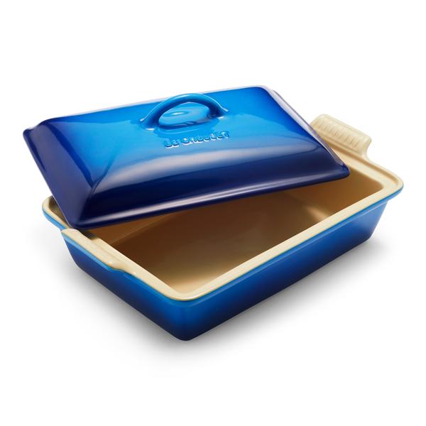 Le Creuset Heritage Stoneware Covered Baker, 4 qt.