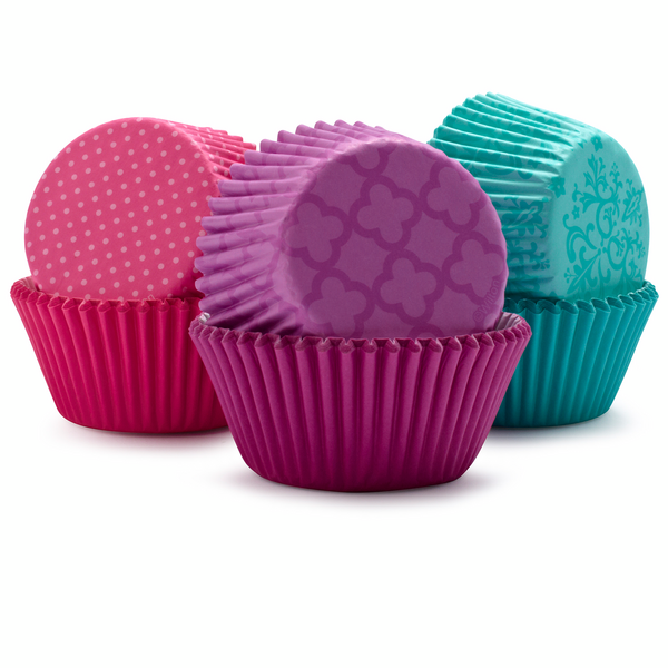 Wilton Pink and Turquoise Bake Cups, 150 Count