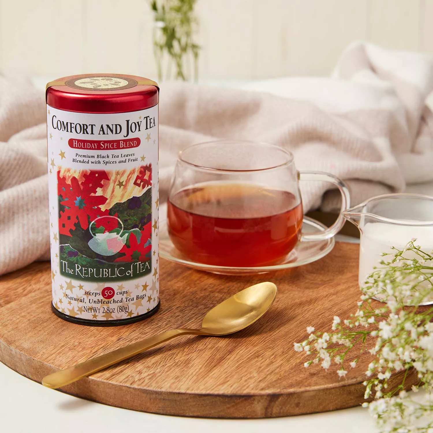 Beauty Sleep Tea Bags and Mug Set - The Republic of Tea | Beauty Sleep Overwrap & Mug Set