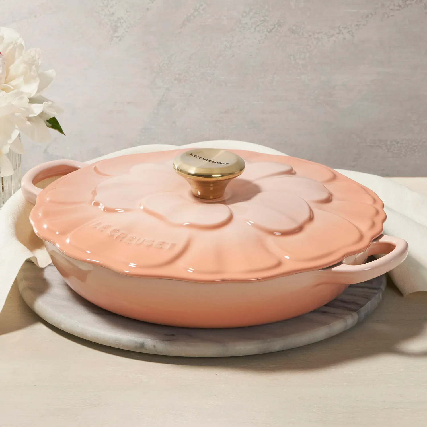 Le Creuset Signature Petal Braiser, 2.25 qt. 