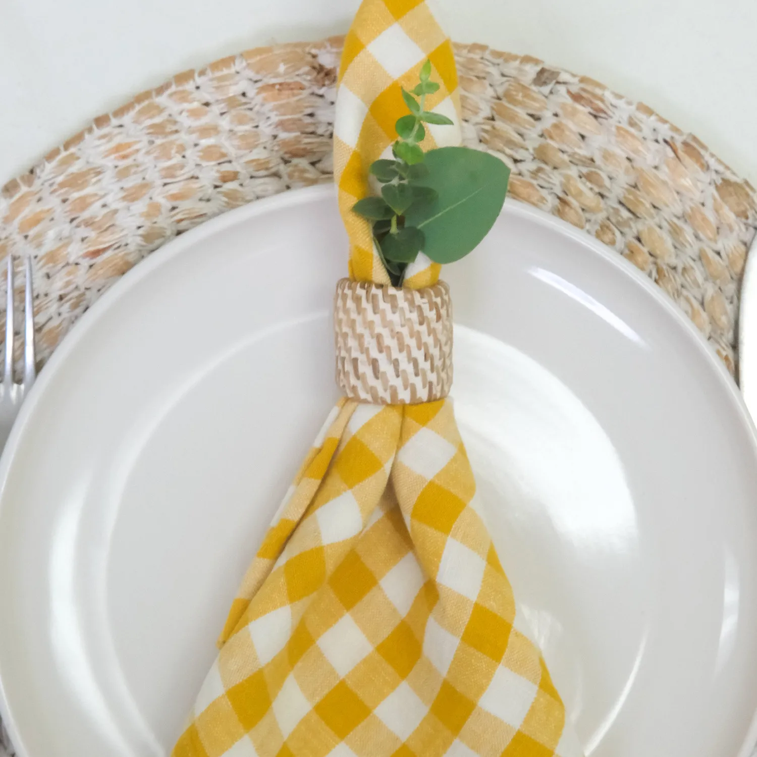 Caravan Picnic Linen Napkins, Set of 4