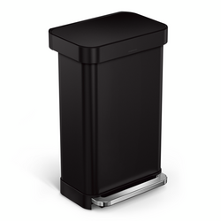 Simplehuman Step Can with Liner Pocket, 45 L I also can use same liners as our office can!