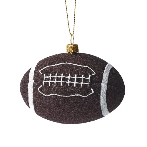 Sur la table Football Ornament