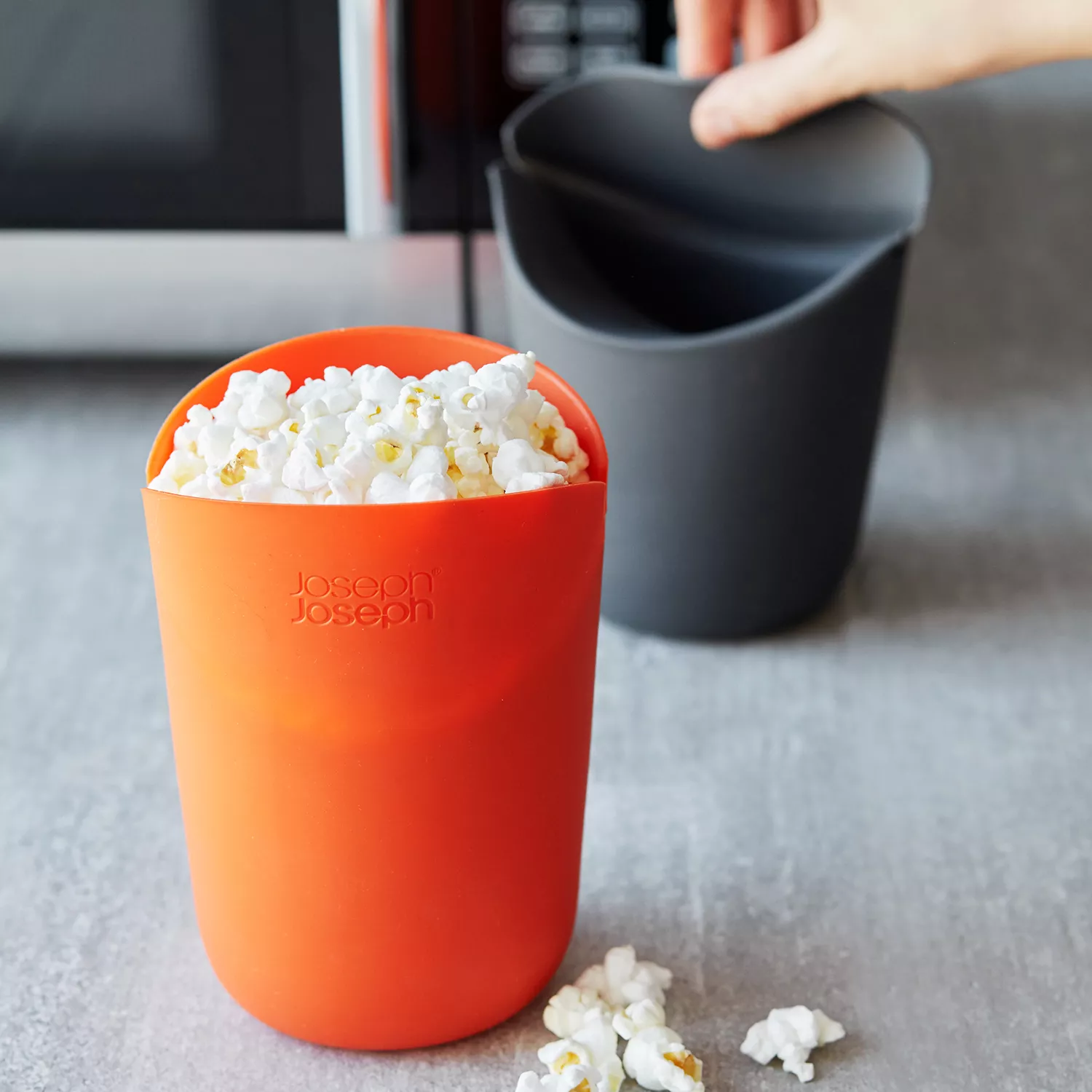 Joseph Joseph M-Cuisine Microwave Single-Serve Popcorn Maker, Set of 2
