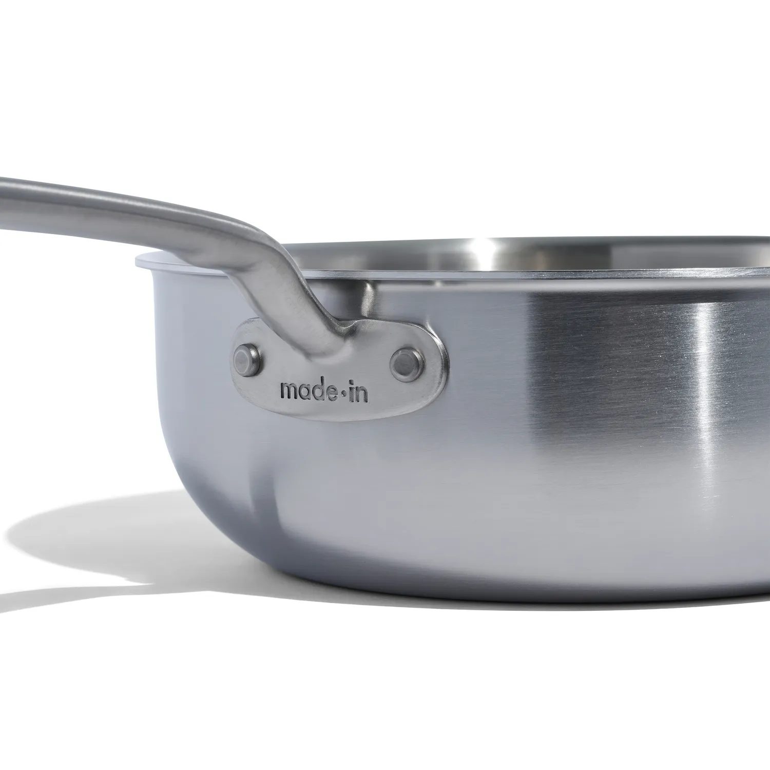 Made In Stainless Steel Clad Saucier, 3 qt. 