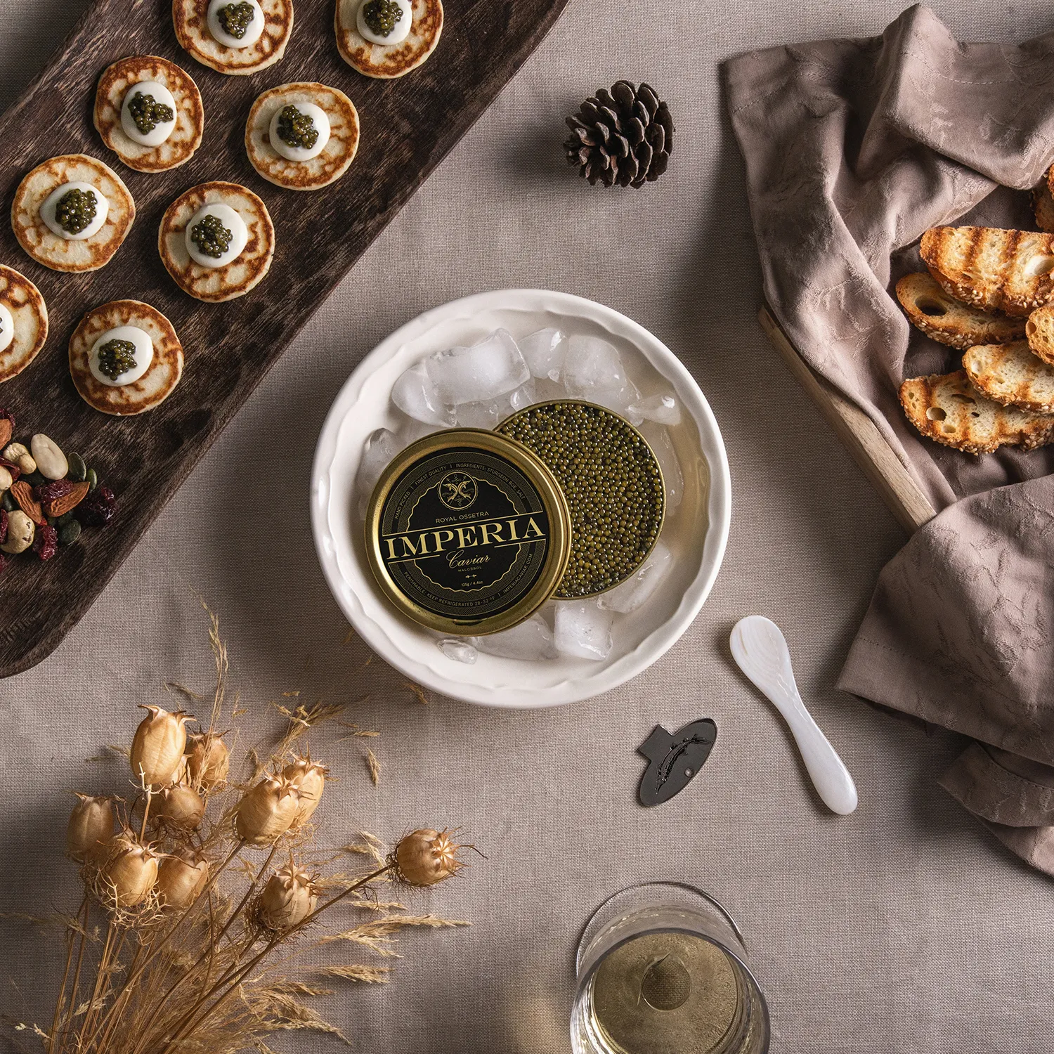 Imperia Caviar Royal Ossetra Caviar