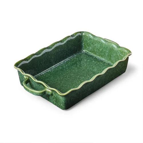 Sur La Table Wavy Rectangular Baker, 4.7 qt.