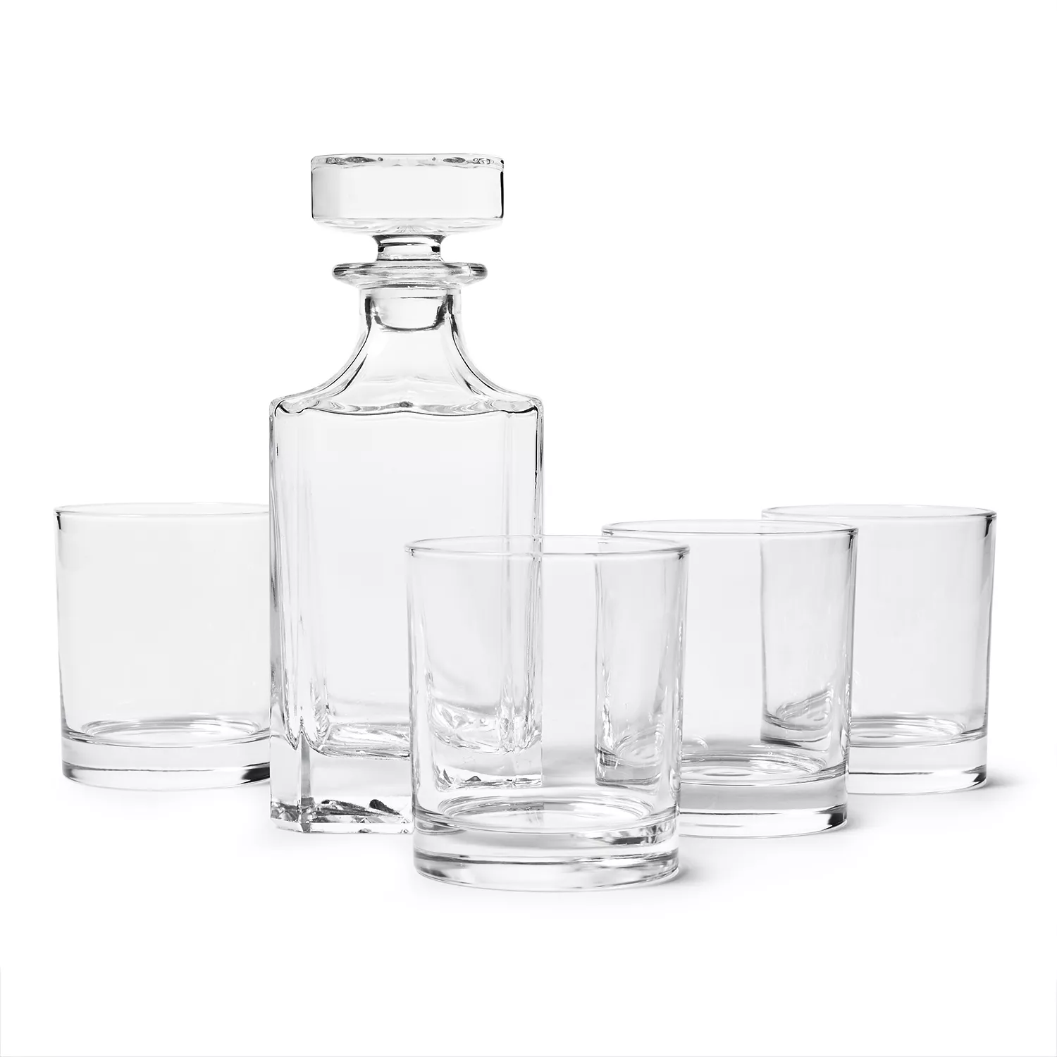 Dash of That Essentials 6 Piece Fluted Glass Bowls with Lids Set