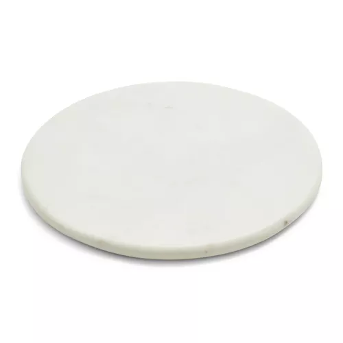 Round Marble Serving Board, 12&#34;