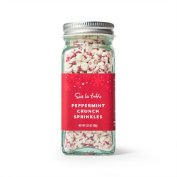 Sur La Table Peppermint Crunch Sprinkles Great choice for ease of use plus consistent size for holiday baking or hot chocolate sprinkles