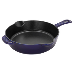 Staub Cast Iron Traditional Deep Skillet, 8.5" Easy to handle not deep enough