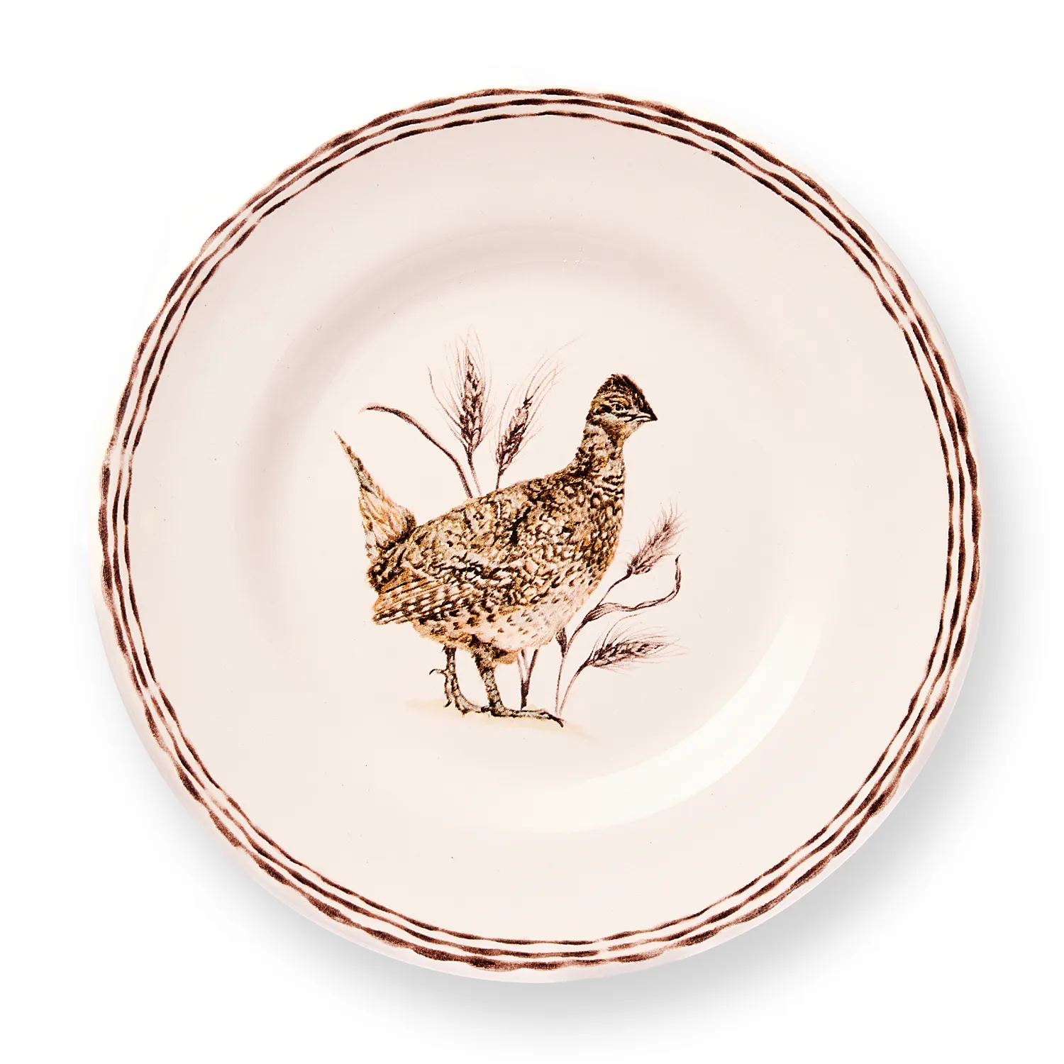 Sur la table Thanksgiving Birds Appetizer Plate, Set of 4