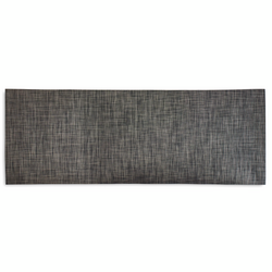 Chilewich Basketweave Floor Mat, Carbon
