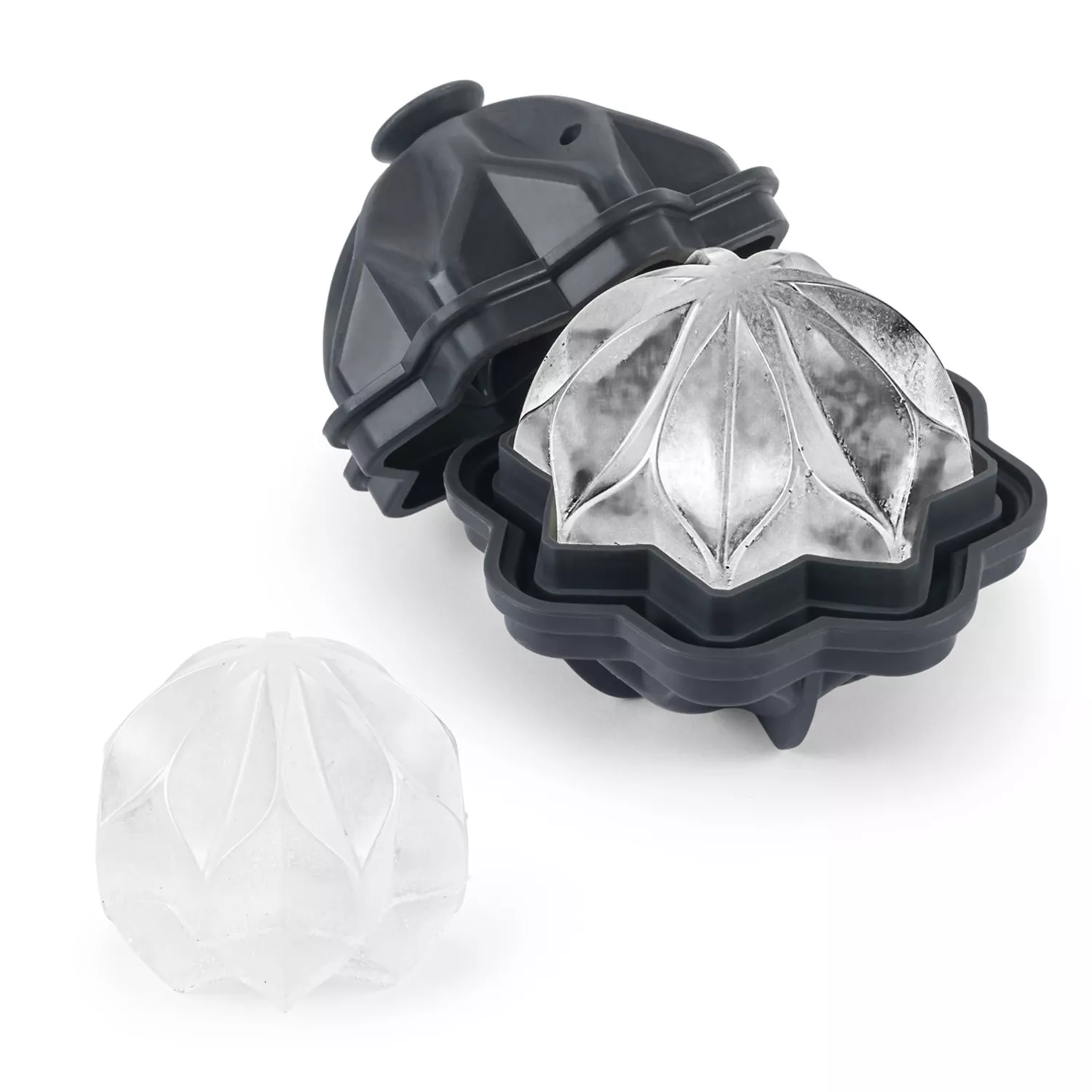 W&P Peak Wave Etch Ice Mold