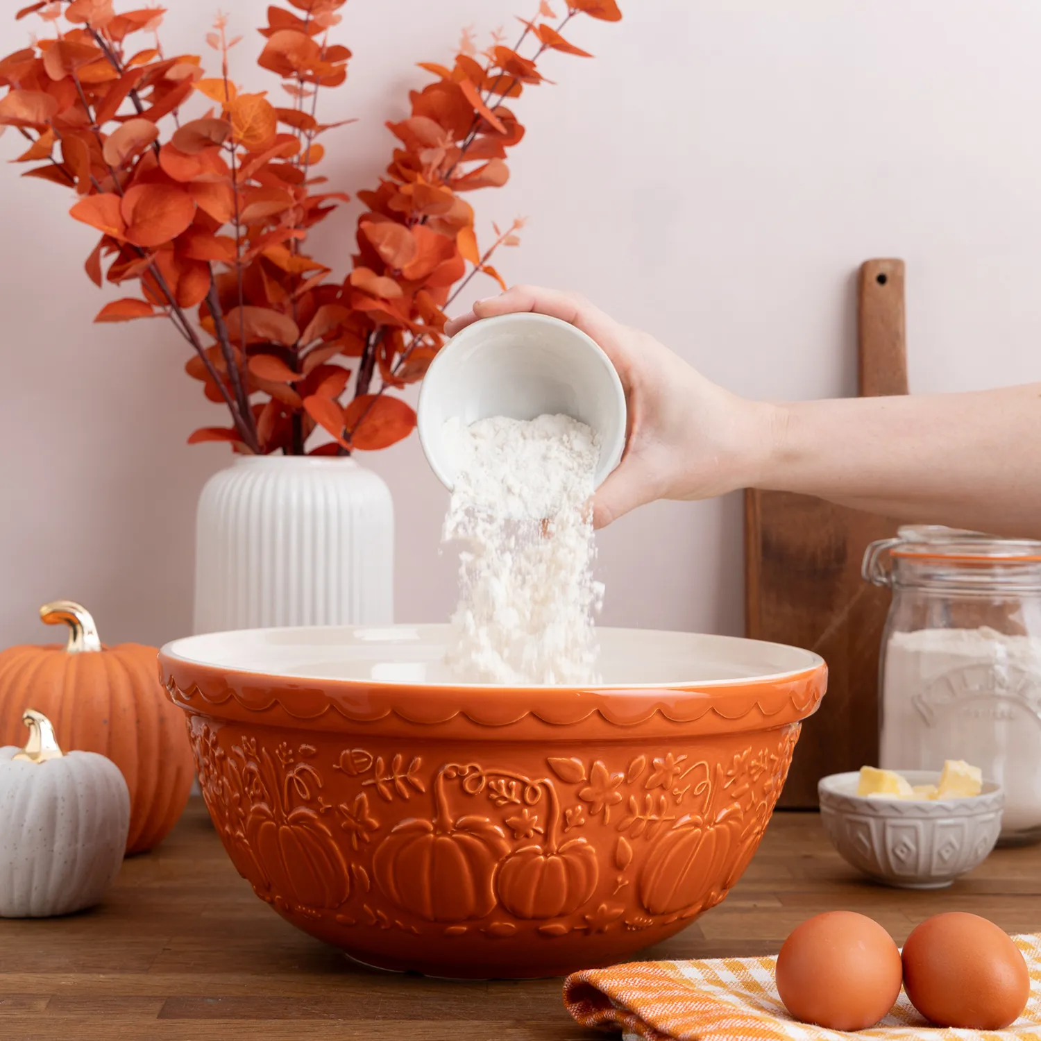 Mason Cash Pumpkin Mixing Bowl