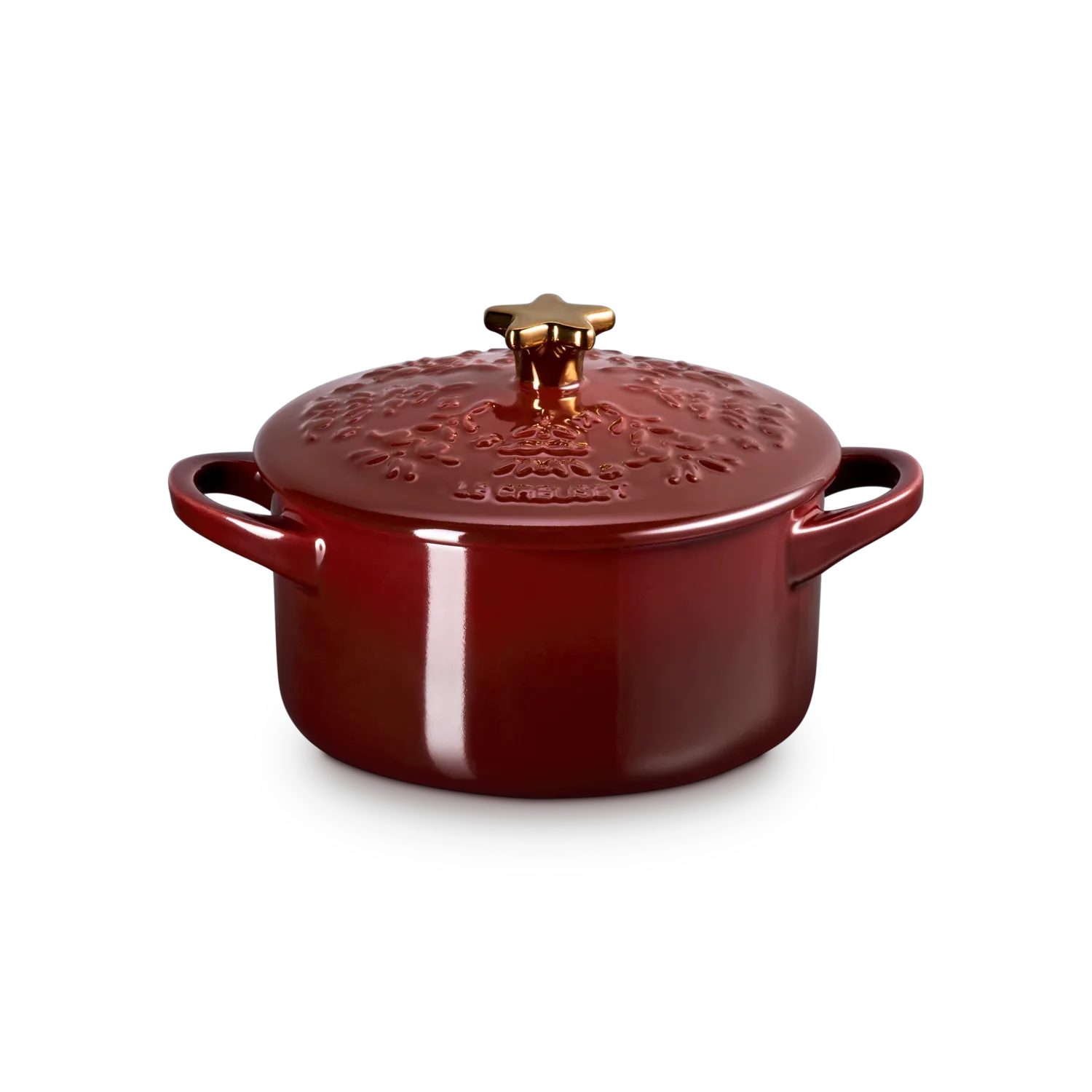 Le Creuset Stoneware Mini Cocotte with Star Knob, 24 oz.