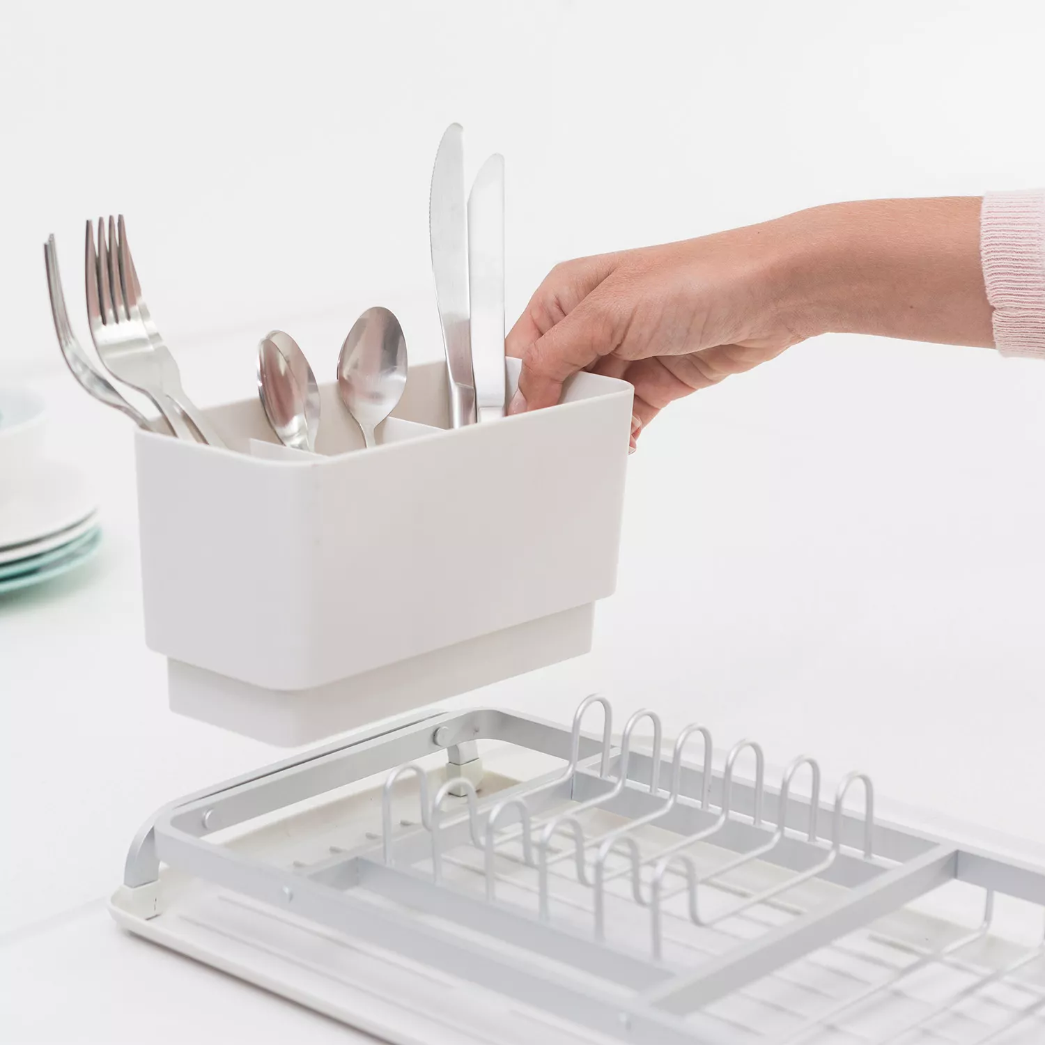 Brabantia Sinkside Compact Dish Drying Rack