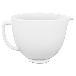 KitchenAid White Chocolate Ceramic Bowl, 5 qt.