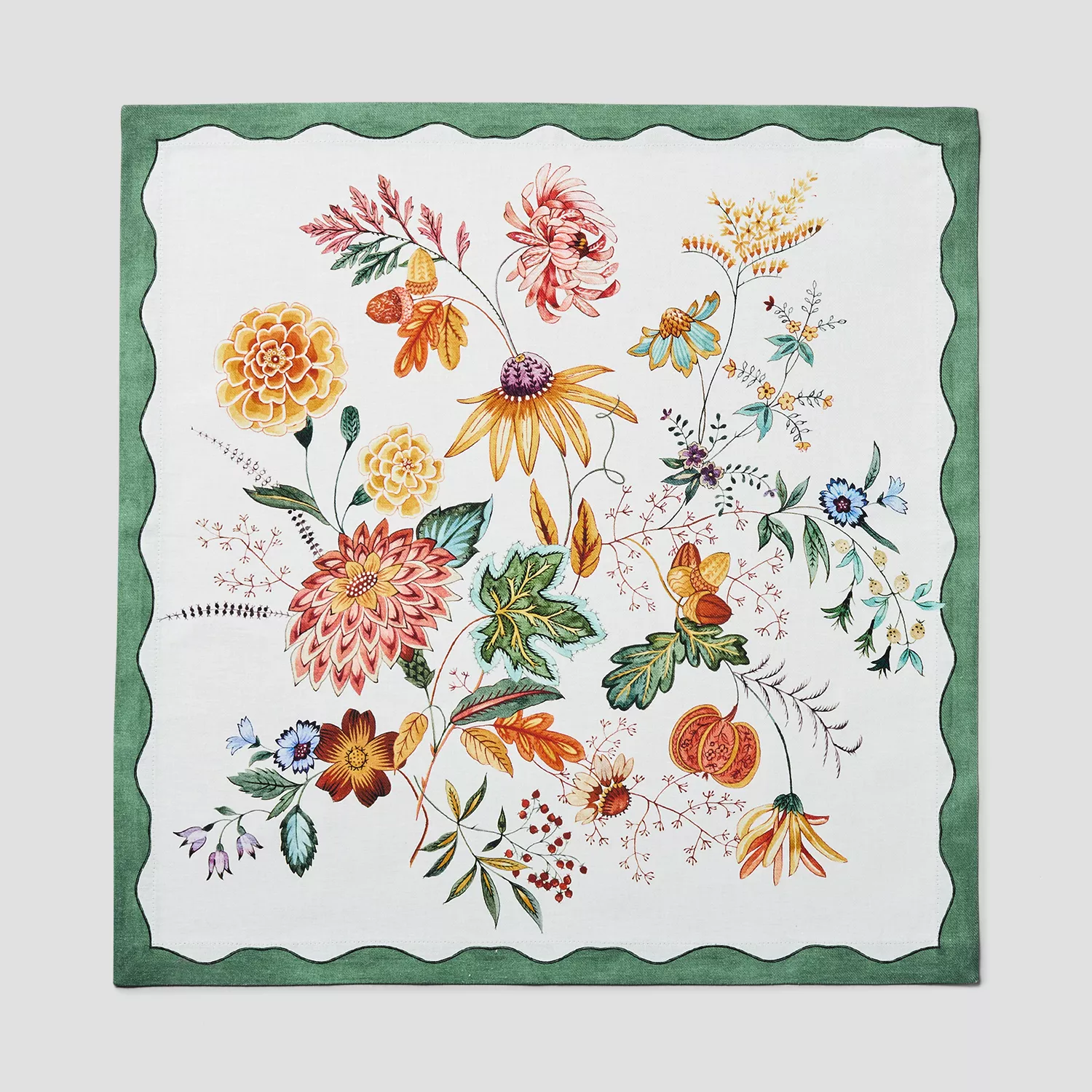 Sur La Table Autumn Botanical Napkins, Set of 4