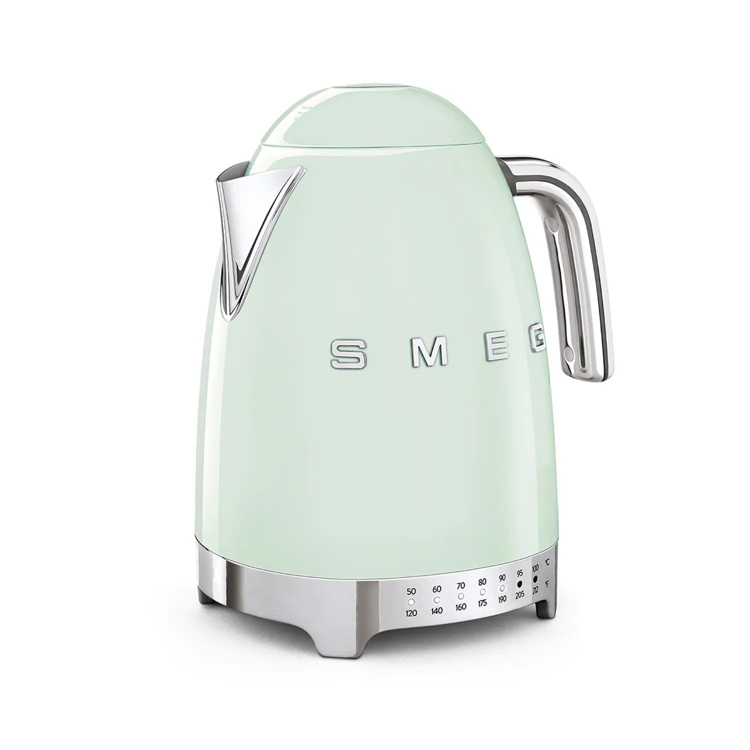 Smeg 50's Retro Style Aesthetic Variable Temperature Kettle, 1.7L
