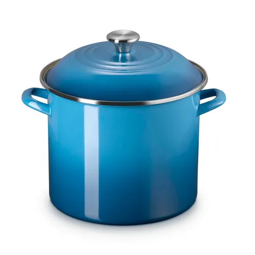 Le Creuset Enameled Steel Stockpot, 12 qt.