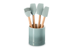 Le Creuset Peche 5-Piece Crock & Tool Set