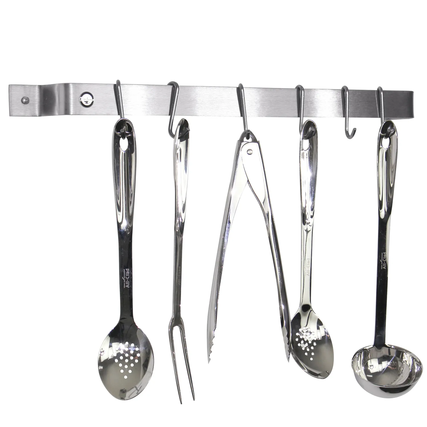 Enclume Easy Mount Stainless Steel Utensil Bar Wall Racks