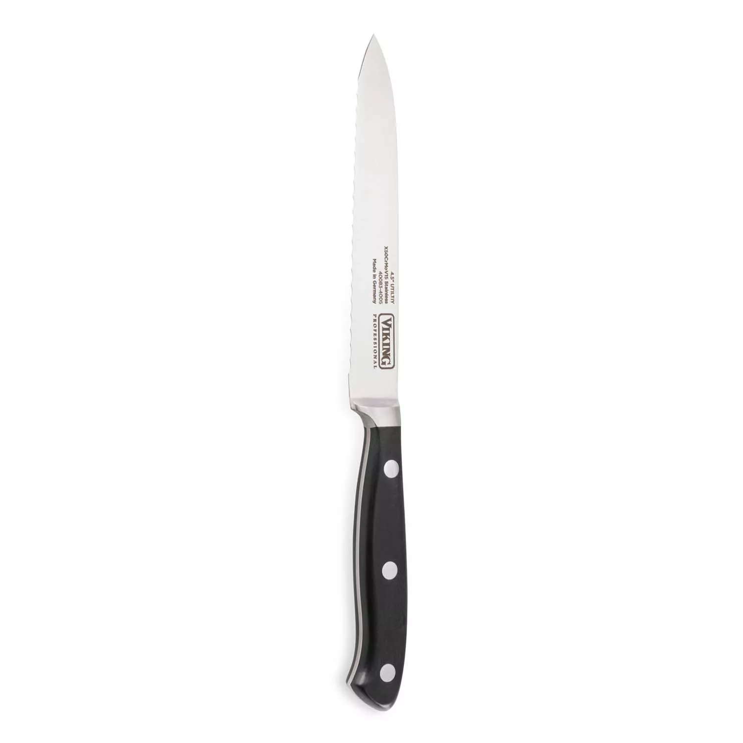 Viking Professional Serrated Utility Knife, 5&#34;