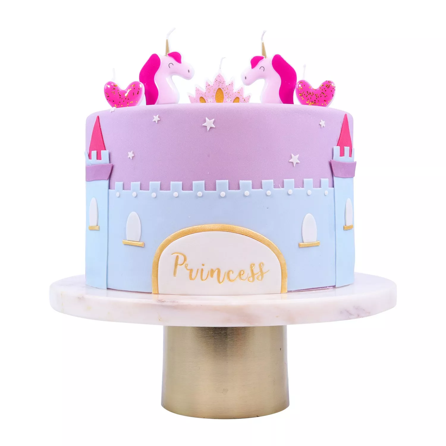 PME Unicorn Candles, Set of 5