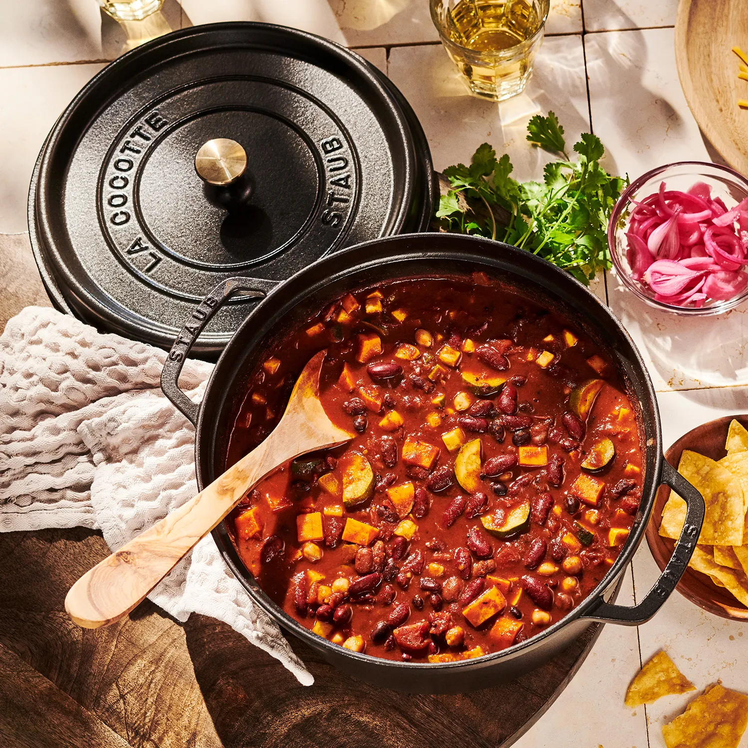 Staub Round Dutch Oven, 7 qt.