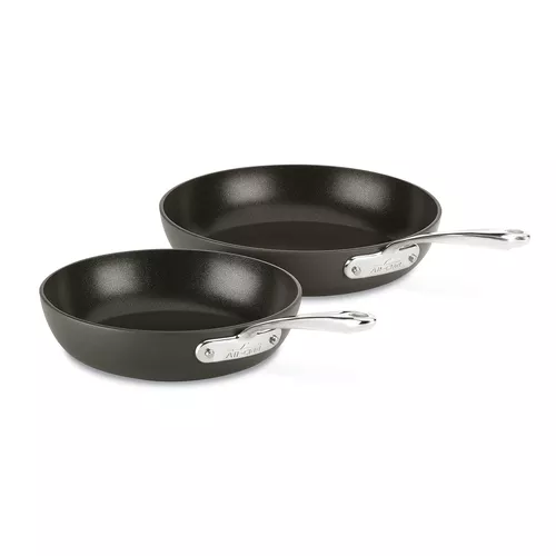 All-Clad Essentials Nonstick 2-Piece Skillet Set, 8.5" & 10.5"
