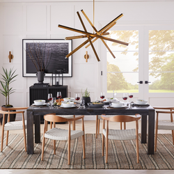 Gabby Home Beckett Extension Dining Table
