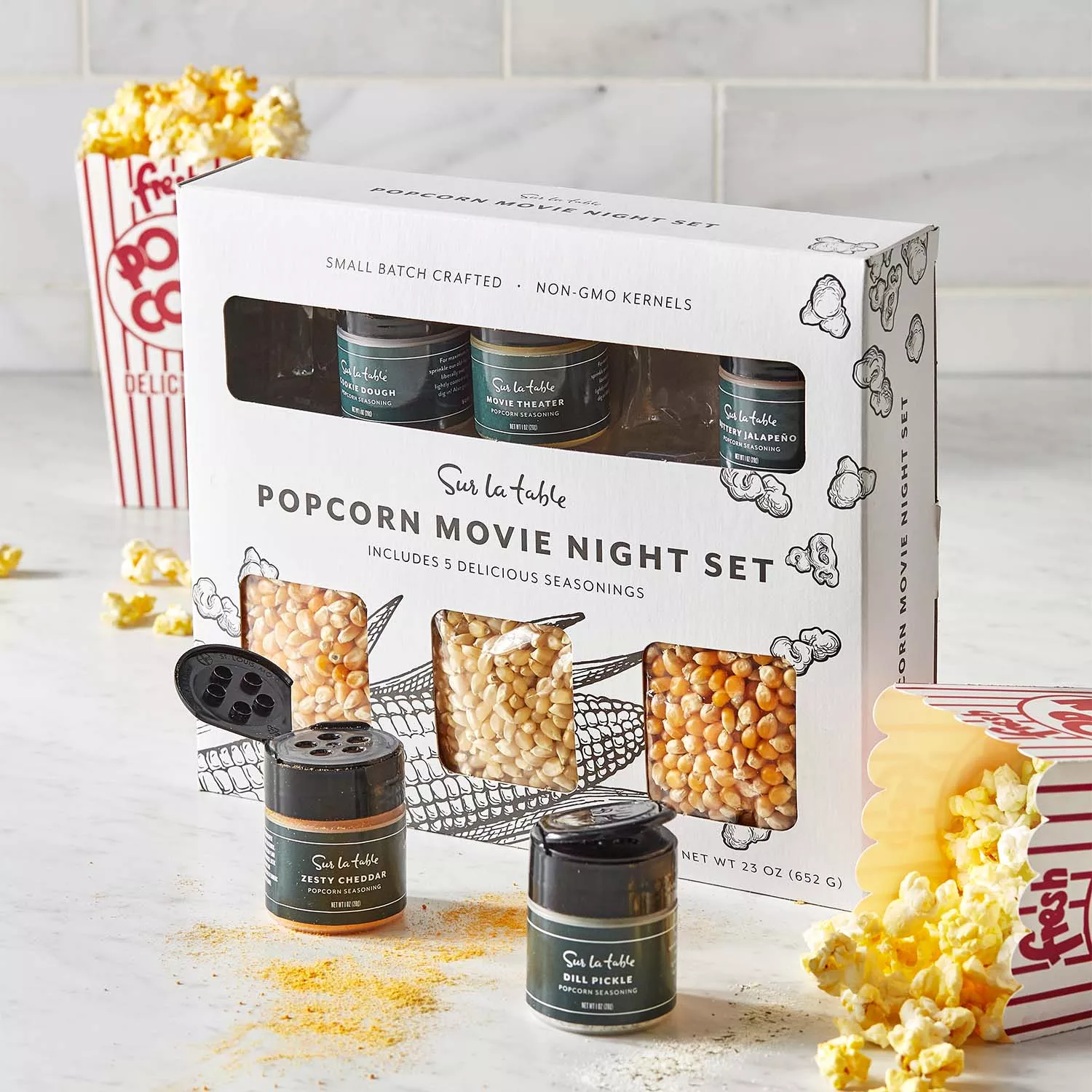 Sur La Table Movie Night Popcorn Set