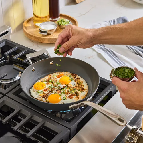 All-Clad HA1 Ceramic Nonstick Skillet with Lid
