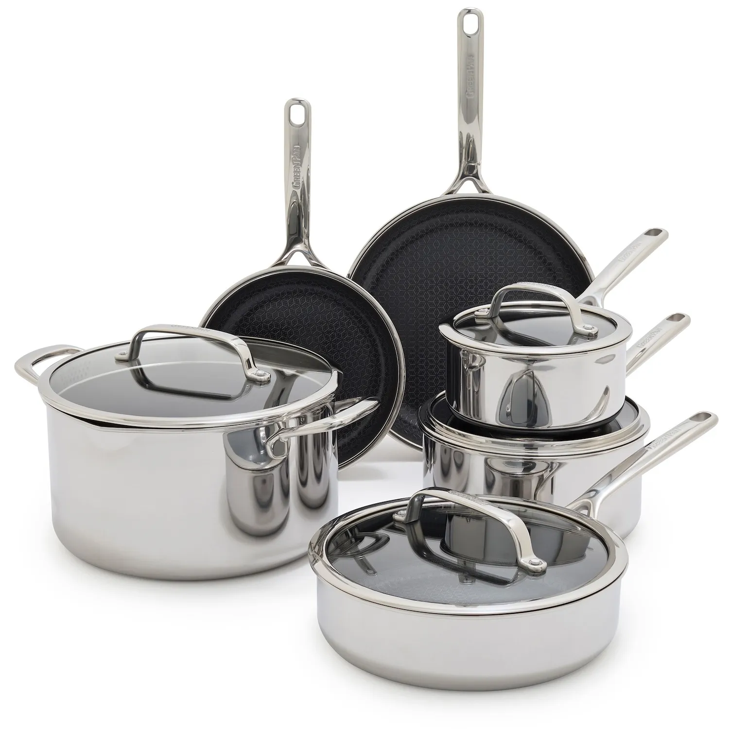 GreenPan Spectra Thermobond Hybrid Ceramic Nonstick 10-Piece Cookware Set