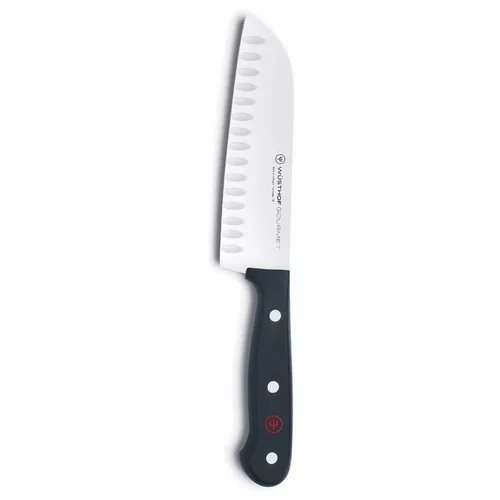 Wüsthof Gourmet Hollow-Edge Santoku Knife, 5"