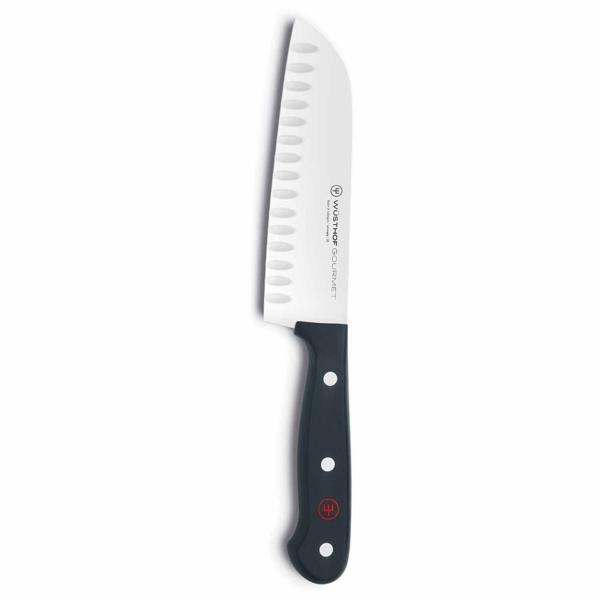 Wüsthof Gourmet Hollow-Edge Santoku Knife, 5"