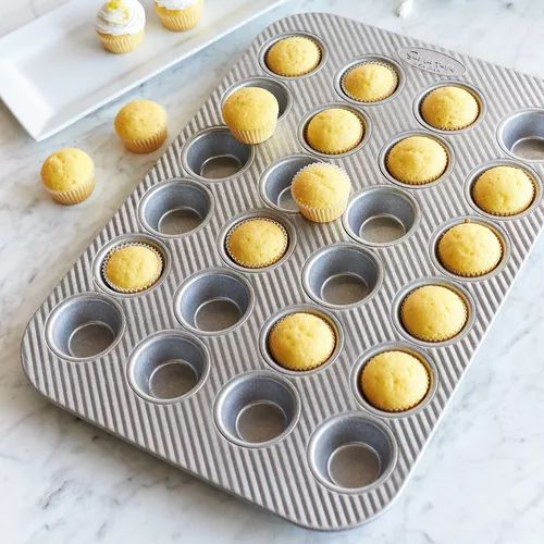 Sur La Table Platinum Pro Mini Muffin Pan, 24 Count