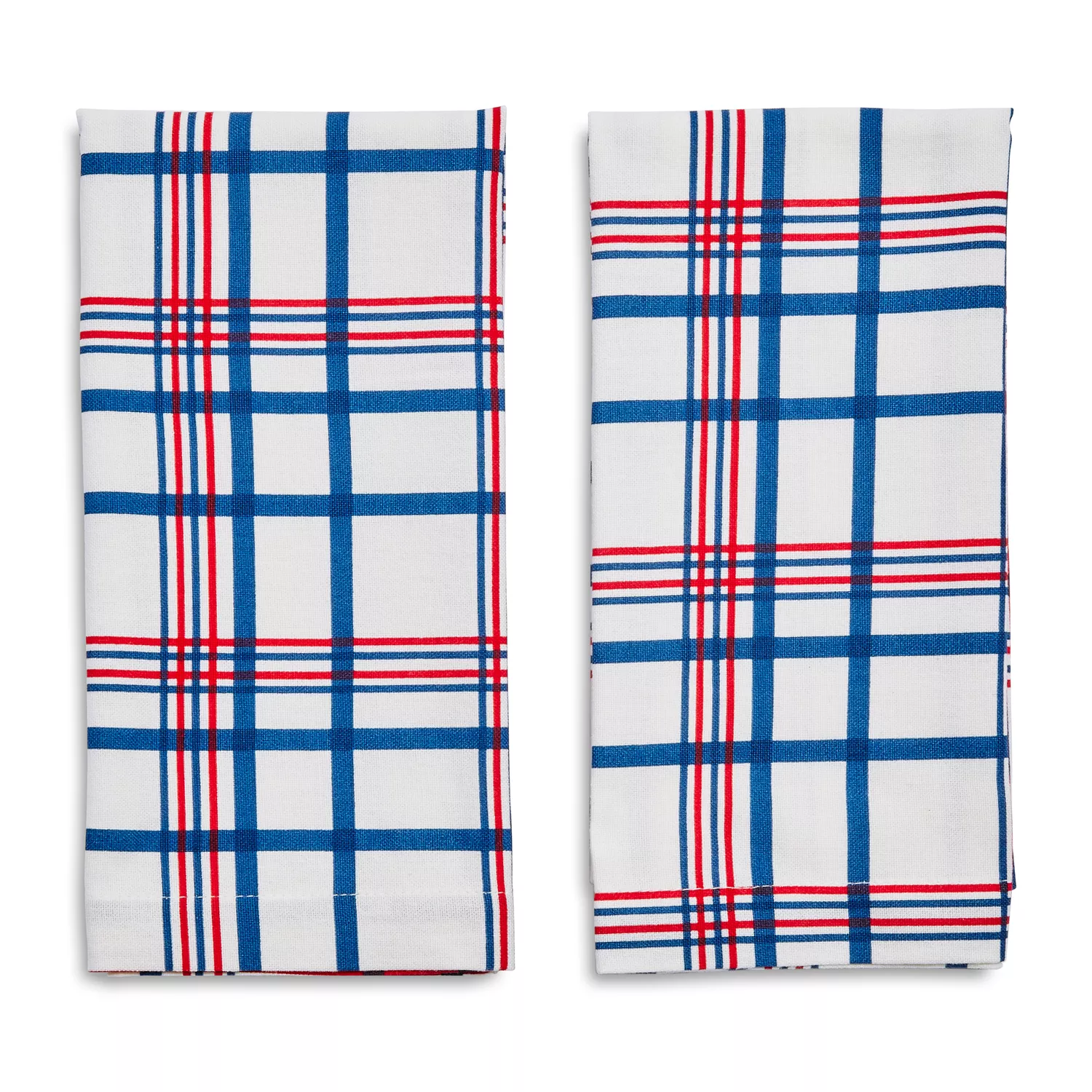 Sur La Table Summerhouse Plaid Napkins, Set of 4