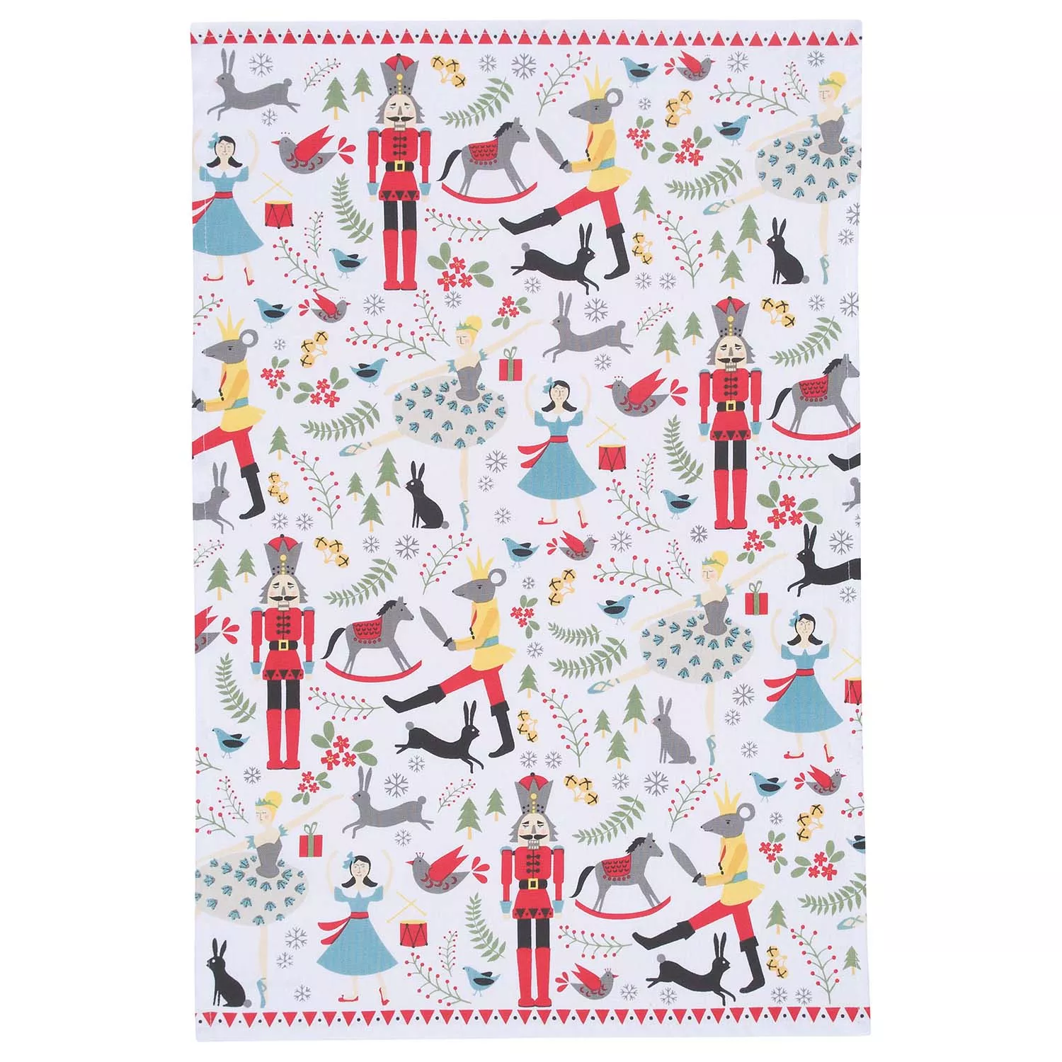 Nutcracker Kitchen Towel, 28&#34; x 18&#34;