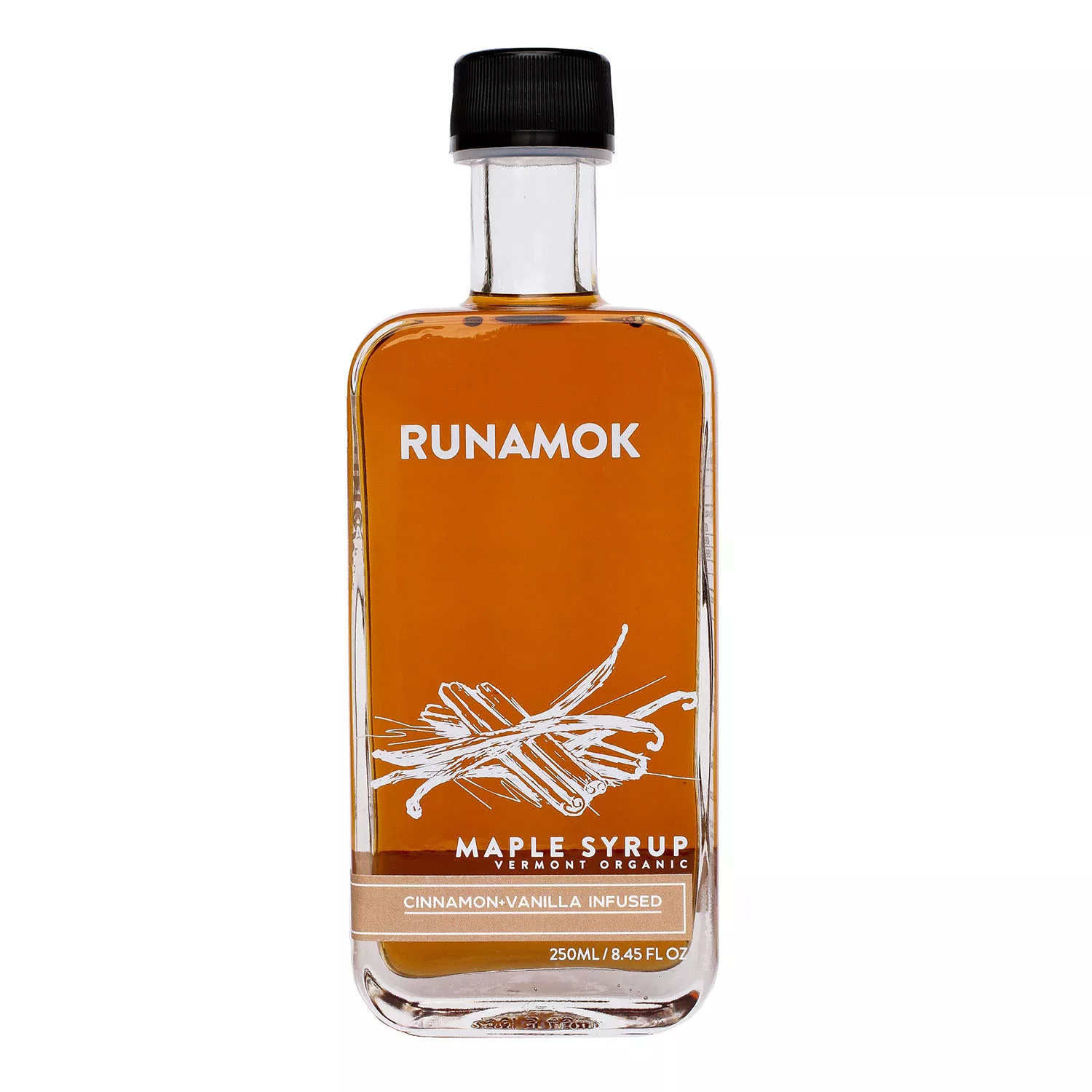 Runamok Organic Cinnamon & Vanilla Infused Maple Syrup