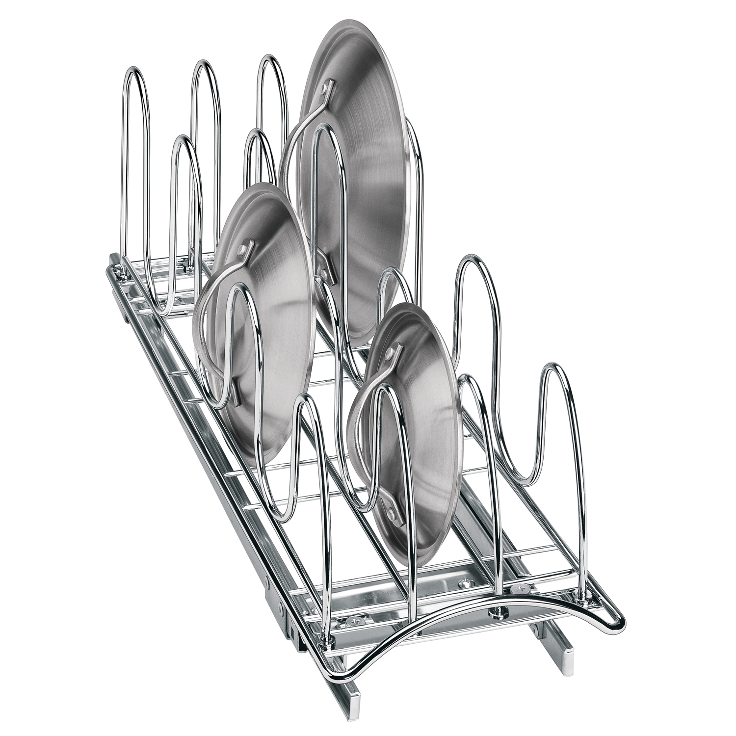 Lynk Professional Roll-Out Lid Holder, 7.25" x 21" x 9"
